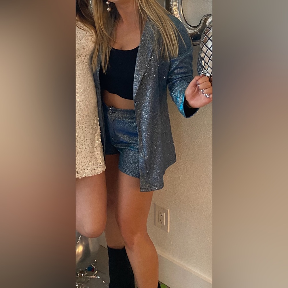Two piece sparkly set